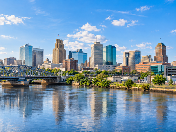Illustrative skyline of Newark, New Jersey